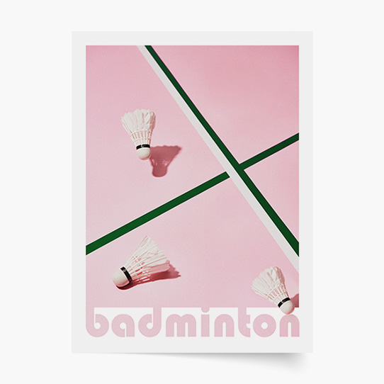 Plagát, Sport: Badminton I, 21x30