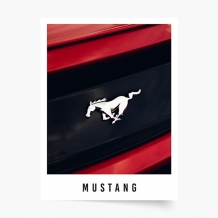 Plagát, Autá: Mustang, 21x30