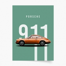 Plagát, Autá: Porsche 3, 21x30