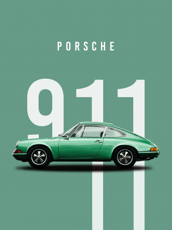 Plagát, Autá: Porsche 2, 30x40
