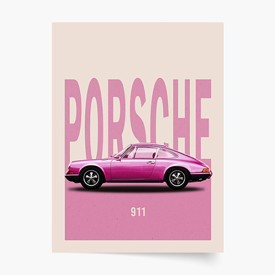 Plagát, Autá: Porsche 5, 20x30