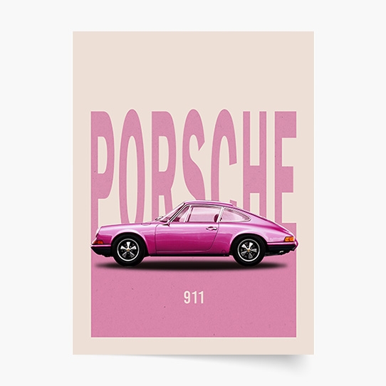 Plagát, Autá: Porsche 5, 21x30