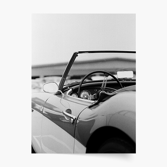 Plagát, Autá: Kabriolet Vintage, 21x30