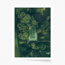 Plagát, Sport: Tennis court, 21x30