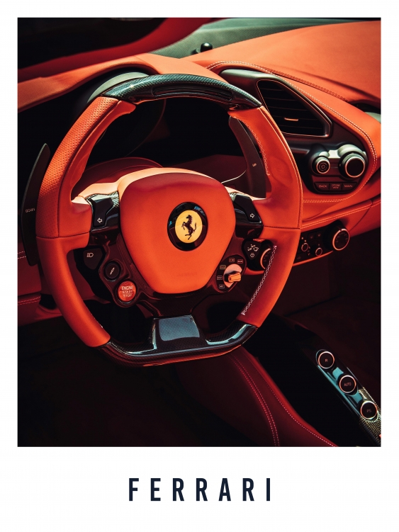 Plagát, Autá: Ferrari, 30x40