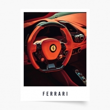 Plagát, Autá: Ferrari, 21x30
