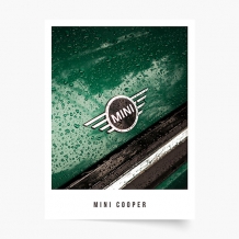 Plagát, Autá: Mini Cooper, 21x30