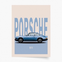 Plagát, Autá: Porsche 1, 21x30
