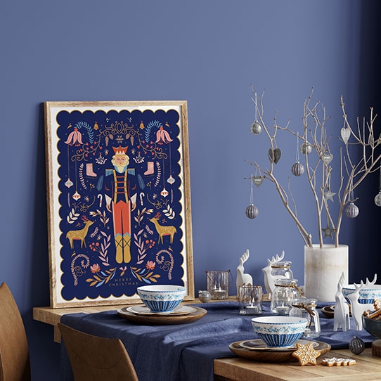 Plagát, Nutcracker blue, 50x70