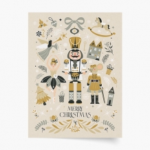 Plagát, Nutcracker beige, 50x70