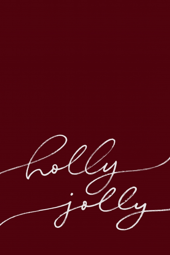 Plagát, Holly Jolly, 40x60