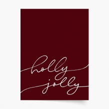Plagát, Holly Jolly, 40x60