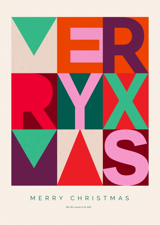 Plagát, Merry X-Mas 3, 50x70