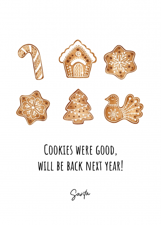 Plagát, Good Cookies, 30x40