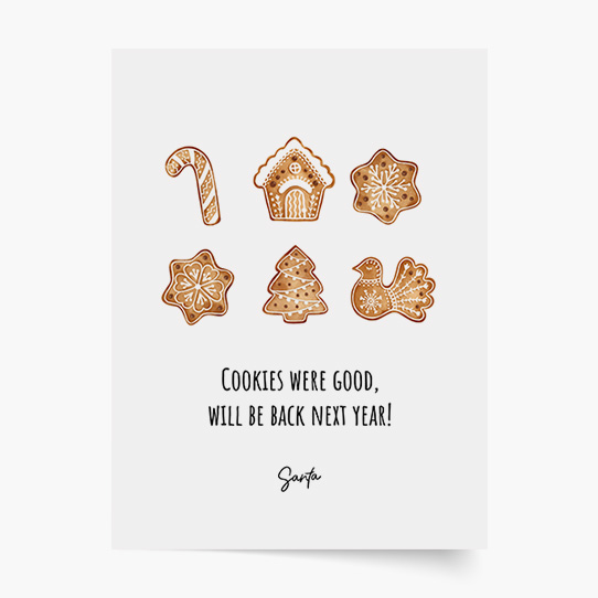 Plagát, Good Cookies, 30x40