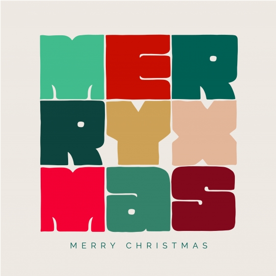 Plagát, Merry X-Mass, 30x30