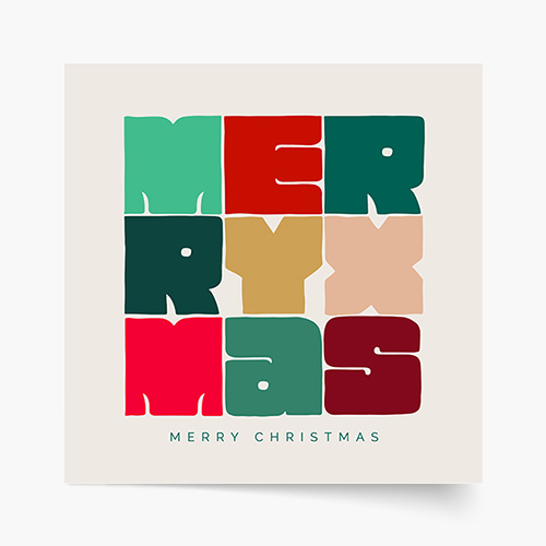 Plagát, Merry X-Mass, 30x30