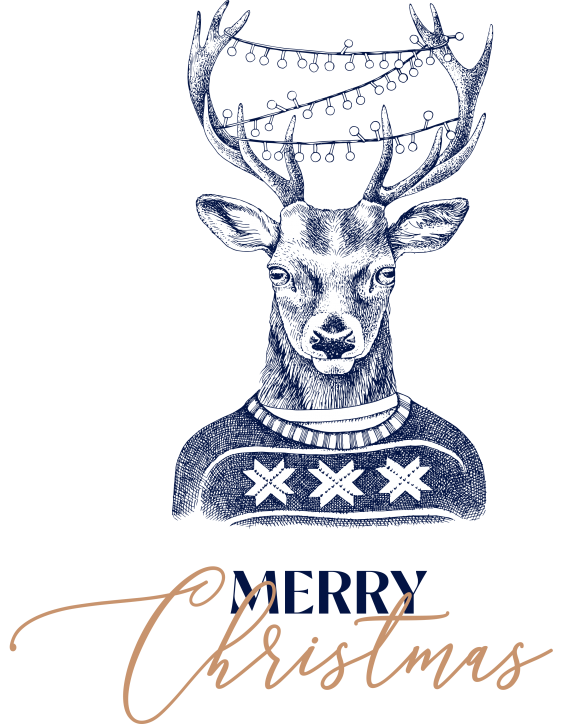 Hrnček, Deer Christmas