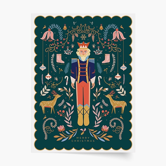 Plagát, Nutcracker green, 50x70