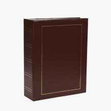 Fotoalbum czarne strony - brązowy, 304 zdjęcia , 18x22 cm