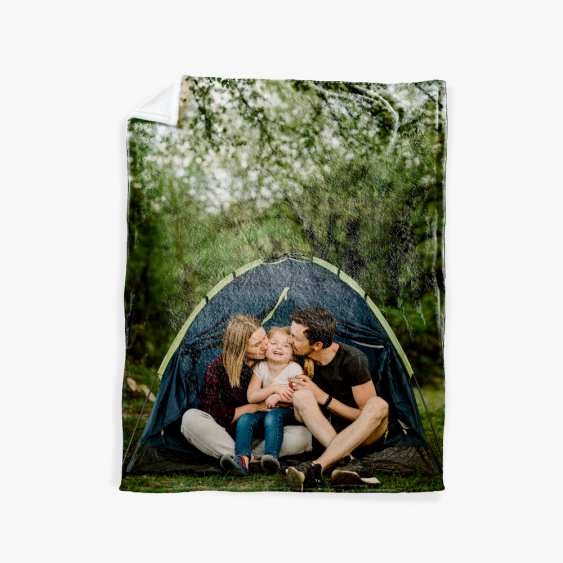 Prikrývka Vaša fotografia, M, 75x103 cm