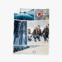 Prikrývka Winter time 2, M, 75x103 cm