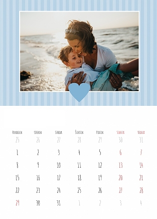 Nástenný kalendár, Batoľací kalendár, 30x40-A3 cm