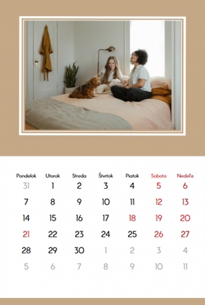 Nástenný kalendár, Rodinné príbehy, 30x40-A3 cm