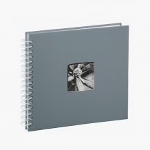 Samolepiaci fotoalbum Fotoalbum na vlepovanie fotografi FINE ART ŠEDY, 50 strán, 28x24 cm