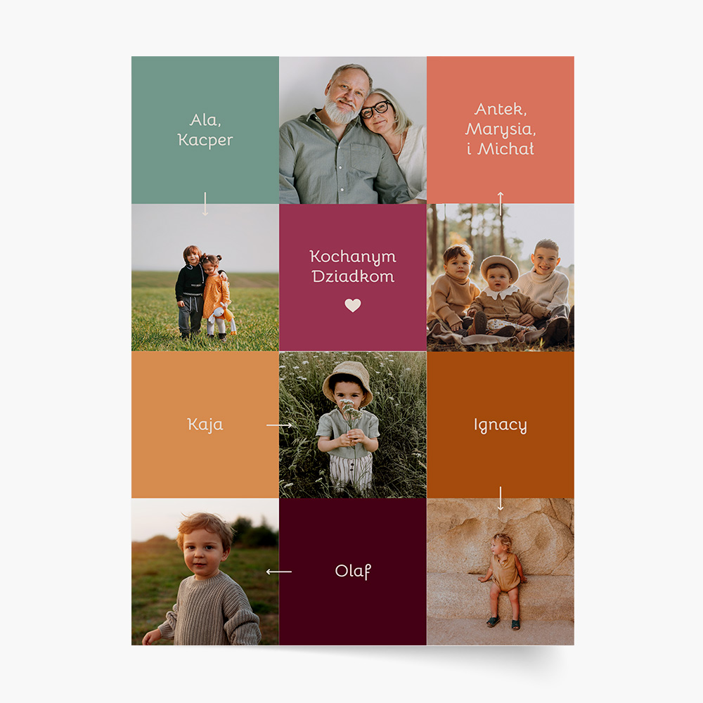 Plagát, Starí rodičia, 21x30