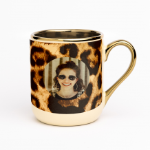 Hrnček, Leopard s fotografiou