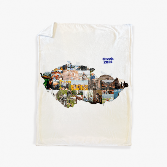 Prikrývka Czech, M, 75x103 cm