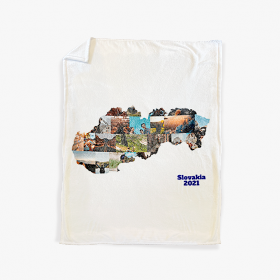 Prikrývka Slovakia, M, 75x103 cm