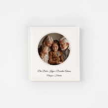 Album skórzany Okrúhla fotografia, 22x22 cm