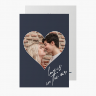 Fotoprianie Modrá valentínka, 10x15 cm