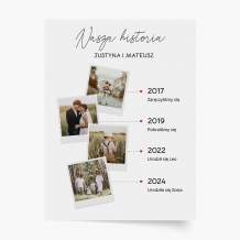 Plagát, Our love story, 30x40