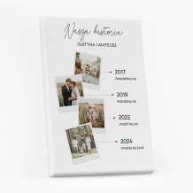 Obrazy, Our Love Story, 20x30 cm