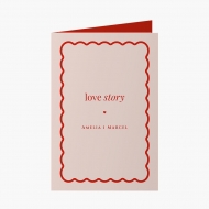 Fotoprianie Love Story Pink, 10x15 cm