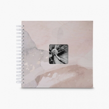 Samolepiaci fotoalbum WATERCOLOR HNEDÝ 50 strán, 28x24 cm