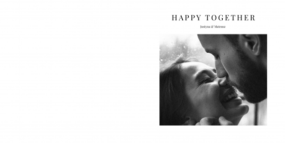 Happy Together fotokniha, 20x20 cm