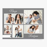 Plagát, Naša rodina, 30x20 cm