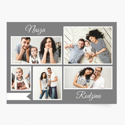 Plagát, Naša rodina, 40x30