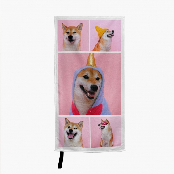 Uterák Rozloženie fotografií - 5 prvkov, M, 50x100 cm