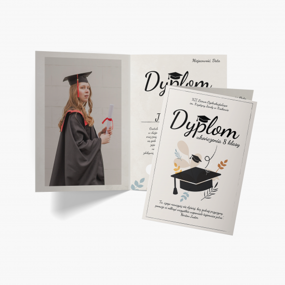 Skladací diplom Diplom Pre absolventov, 20x30 cm