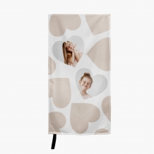 Uterák Heart Pattern, M, 50x100 cm