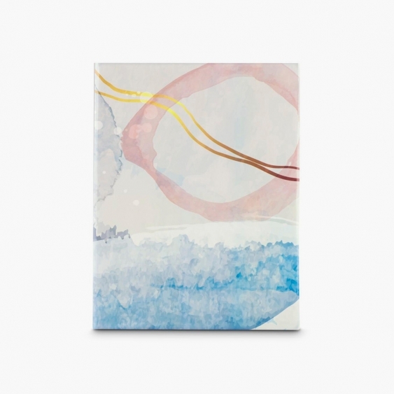 Fotoalbum Fotoalbum Watercolor modrý 200 fotiek, 10x15 cm