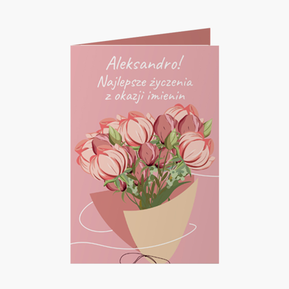 Fotoprianie Ružové meniny, 10x15 cm