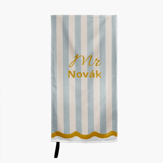 Uterák Mr&Mrs - verzia 1, M, 50x100 cm