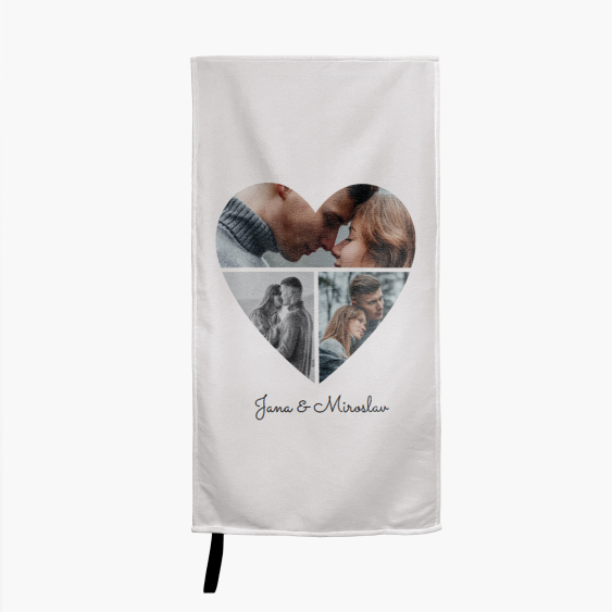 Uterák Srdce, M, 50x100 cm