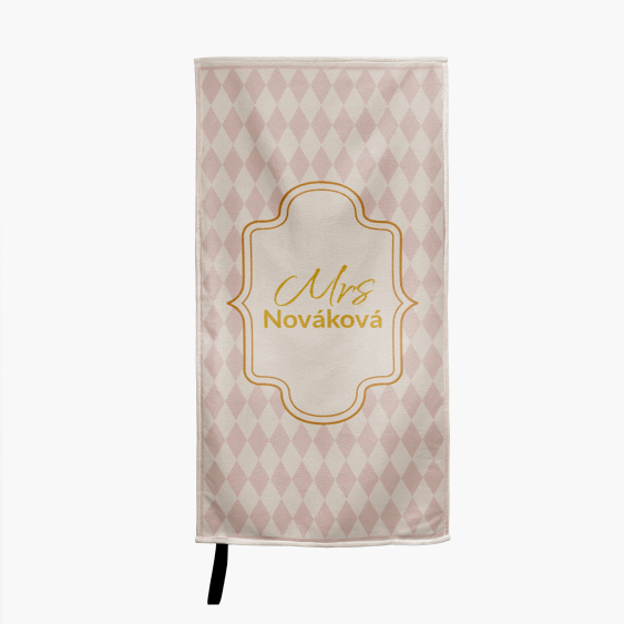 Uterák Mr&Mrs - verzia 4, M, 50x100 cm